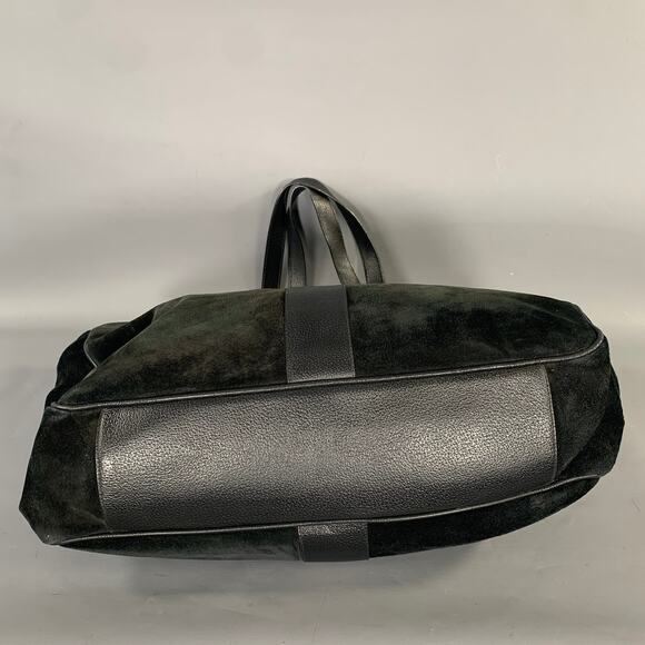 GUCCI Black Suede Leather Tote Bags - Picture 6 of 12